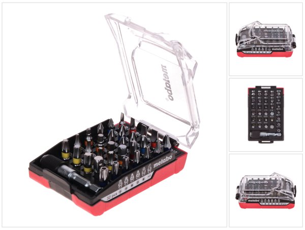 26331-Metabo-Bit-Set-32-teilig-im-Akku-Format---626696000---Schlitz---Phillips---Pozidriv---Torx---Inbus