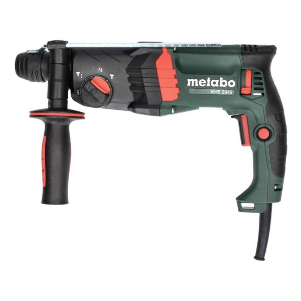 30866-Metabo-KHE-2645--Kombihammer-850-W-2-9-J-SDS-plus---13-tlg--Bohrer-Meissel-Set---Koffer_2