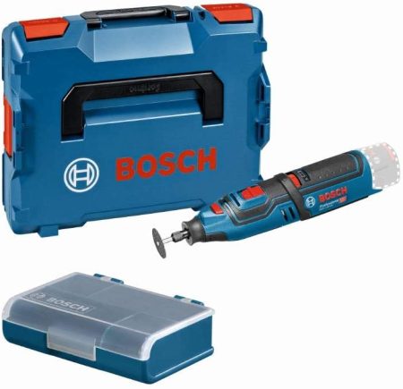 Bosch Professional 12V System Akku Rotationswerkzeug GRO 12V-35 (ohne Akkus und Ladegerät, in L-BOXX)