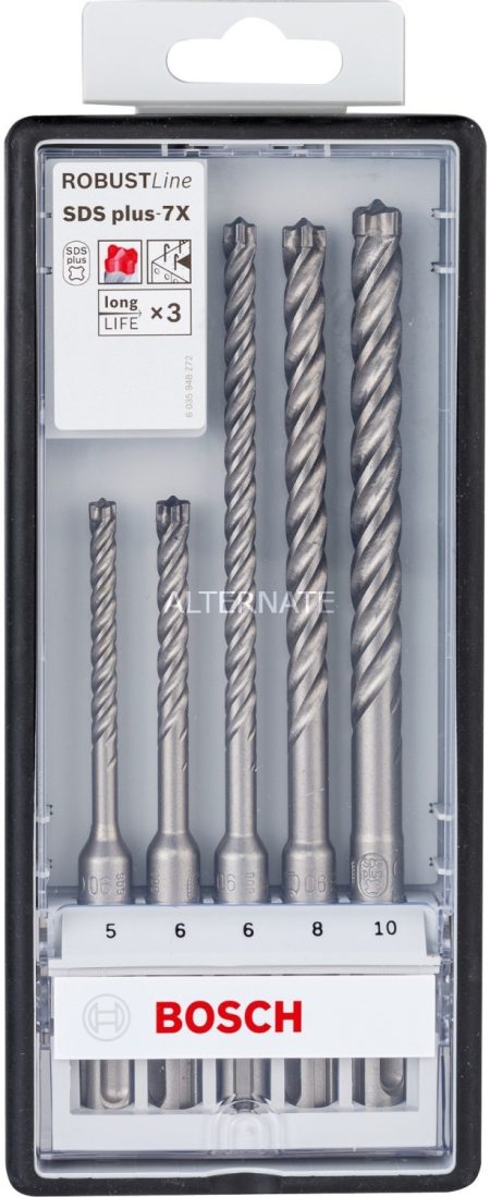 Bosch Professional 5 tlg. Hammerbohrer SDS Plus-7X Set