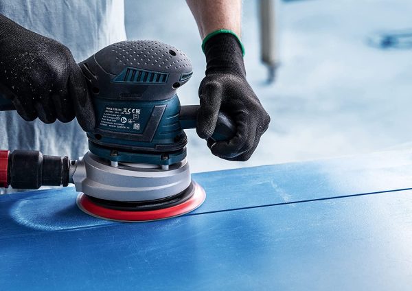 Bosch Professional 50x Schleifpapier Expert C470 mit 8 Löchern (für Hartholz, Farbe auf Holz, Ø 125 mm, Körnung 120, Zubehör Exzenterschleifer)-4