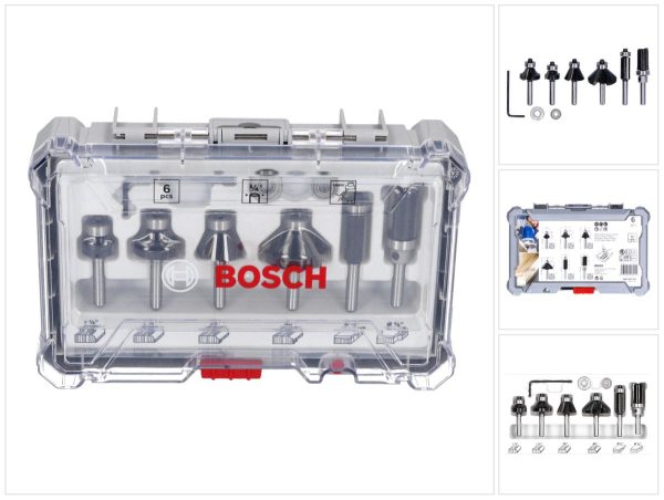 Bosch Rand- und Kantenfräser Set 6 tlg.