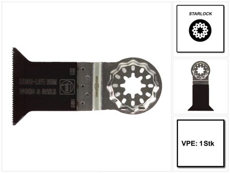 Fein E-Cut Long-Life Starlock Sägeblatt 1 Stk. 50 x 50 mm ( 63502221210 ) BI-Metall