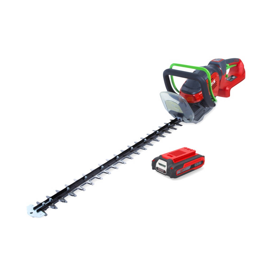 Henx H36XZA24-G Akku Heckenschere 40 V 61 cm Brushless + 1x Akku 2,5 Ah – ohne Ladegerät