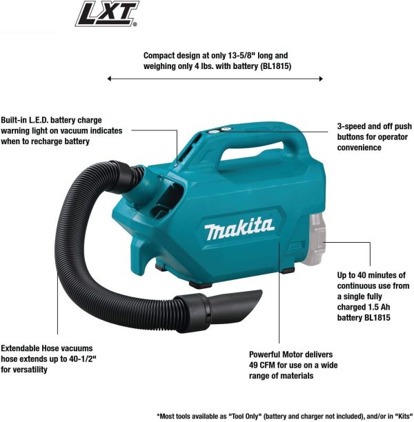 Makita-DCL184Z-Staubsauger-ohne-Ladegerät -1