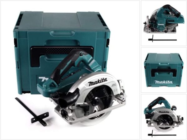 Makita DHS782ZJ Akku-Handkreissäge 36V Brushless 190mm + Parallelanschlag + Sägeblatt + Koffer- ohne Akku - ohne Ladegerät-4