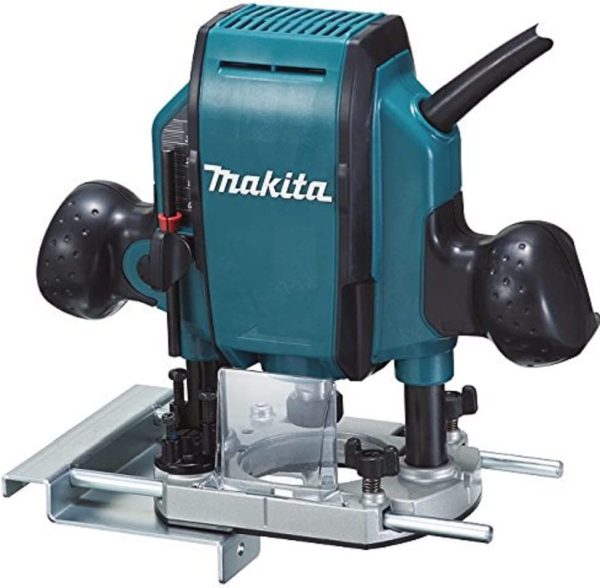 Makita-RP0900J-Oberfräse-Schwarz-Blau