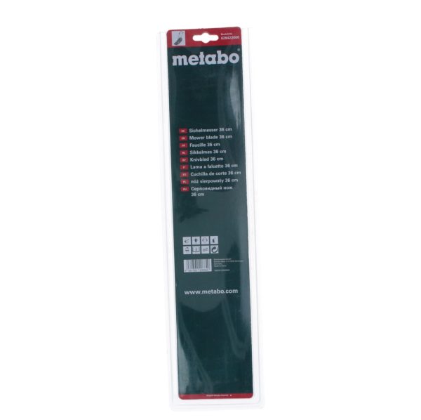 Metabo Sichelmesser 36 cm ( 628422000 ) für Rasenmäher-5
