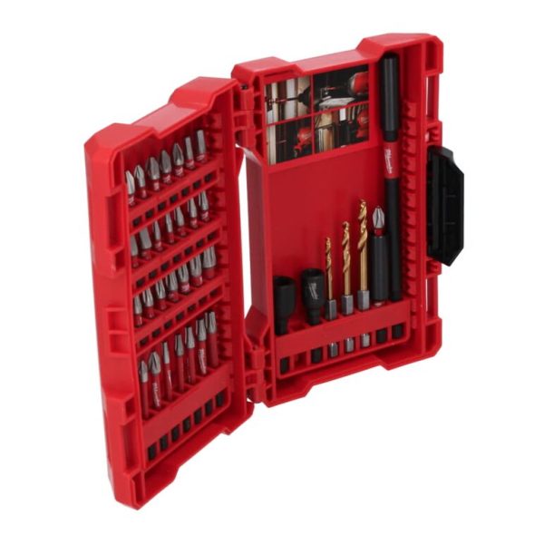 Milwaukee Gen II Shockwave Bit Bohrer Set 40 tlg. ( 4932430908 ) Schlagfest für Schlagschrauber-4