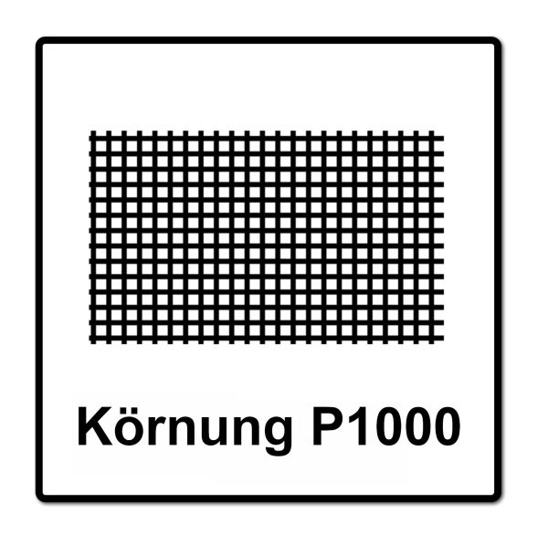 Mirka Goldflex Soft 115x125mm P1000 200Stk. ( 2912707092 ) Handpad Rolle perforiert-3