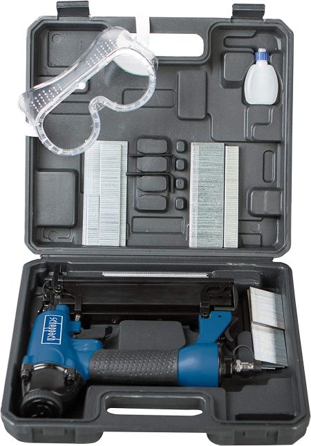 Scheppach-7906100715-Druckluftnagler-Set-Blauschwarz
