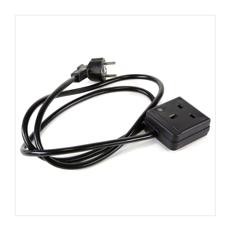 UK zu EU Netzkabel Adapter 1,5 m