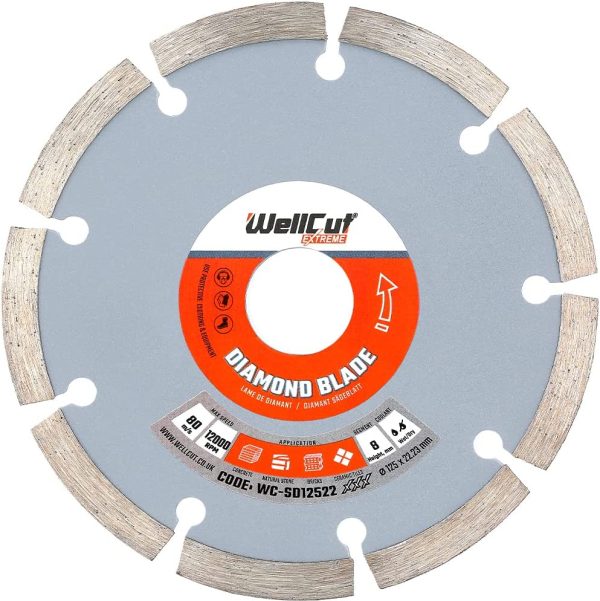 Wellcut-wc-sd12522-Diamant-Klinge-Extreme-Bohrung