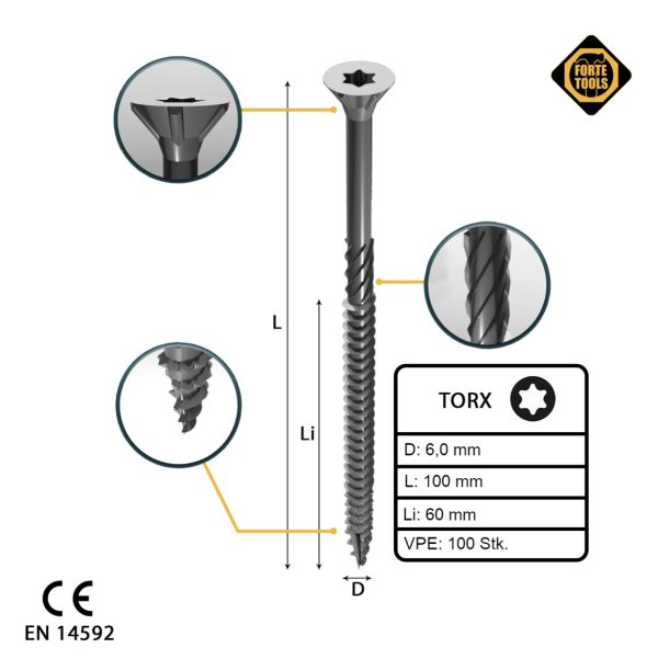 forte-tools-universal-holzschraube-6-0-x-100-mm-t30-100-stk-000040113886-silber-verzinkt-torx-senkkopf-teilgewinde_27628_29214-1
