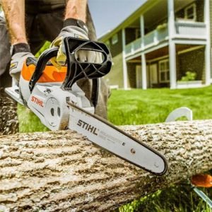 Kettensäge für Garten, Brennholz und Holzarbeiten